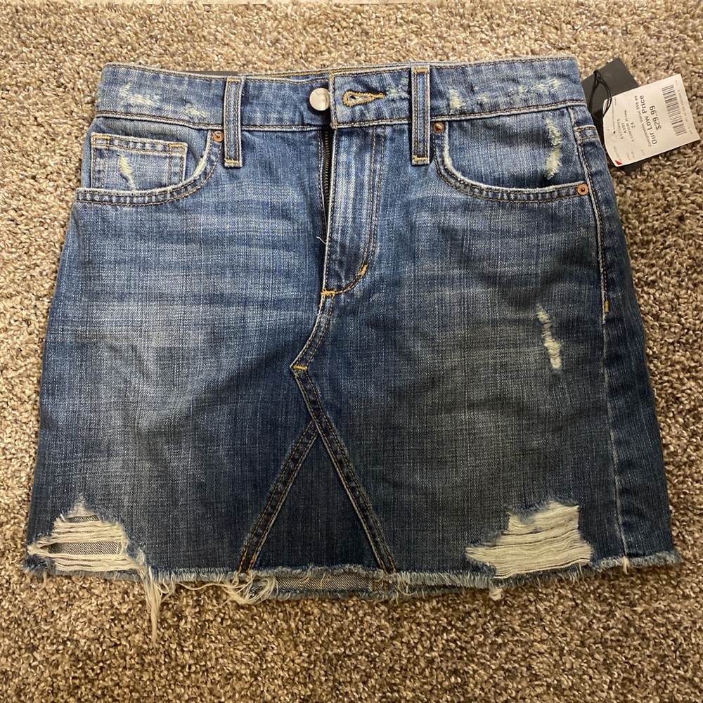 Denim skirt